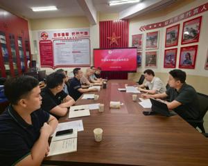 学校党委刘伯贤书记到我处调研指导工作